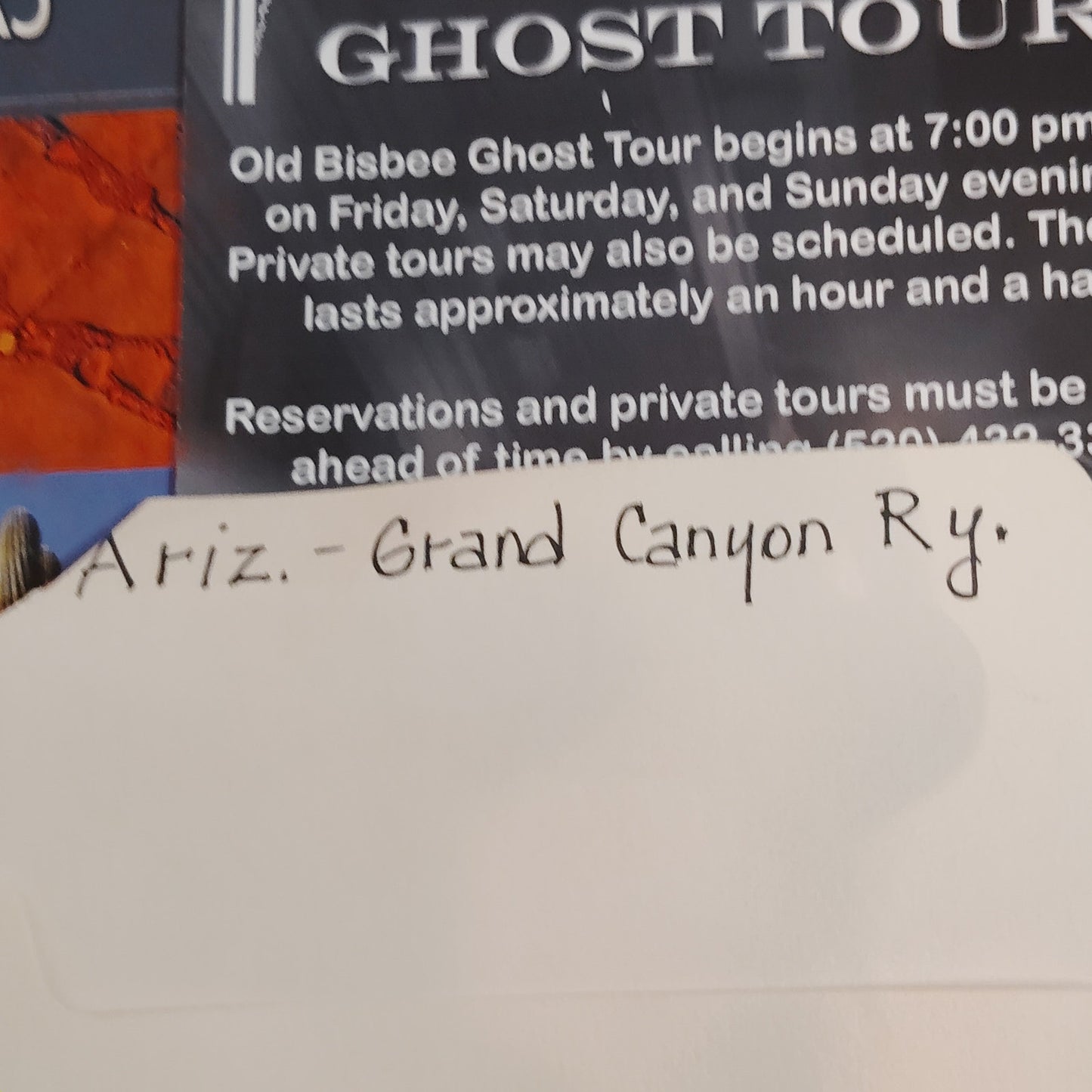 Vintage Grand Canyon AZ Tourist Brochures Ephemera Lot - Arizona Collectible