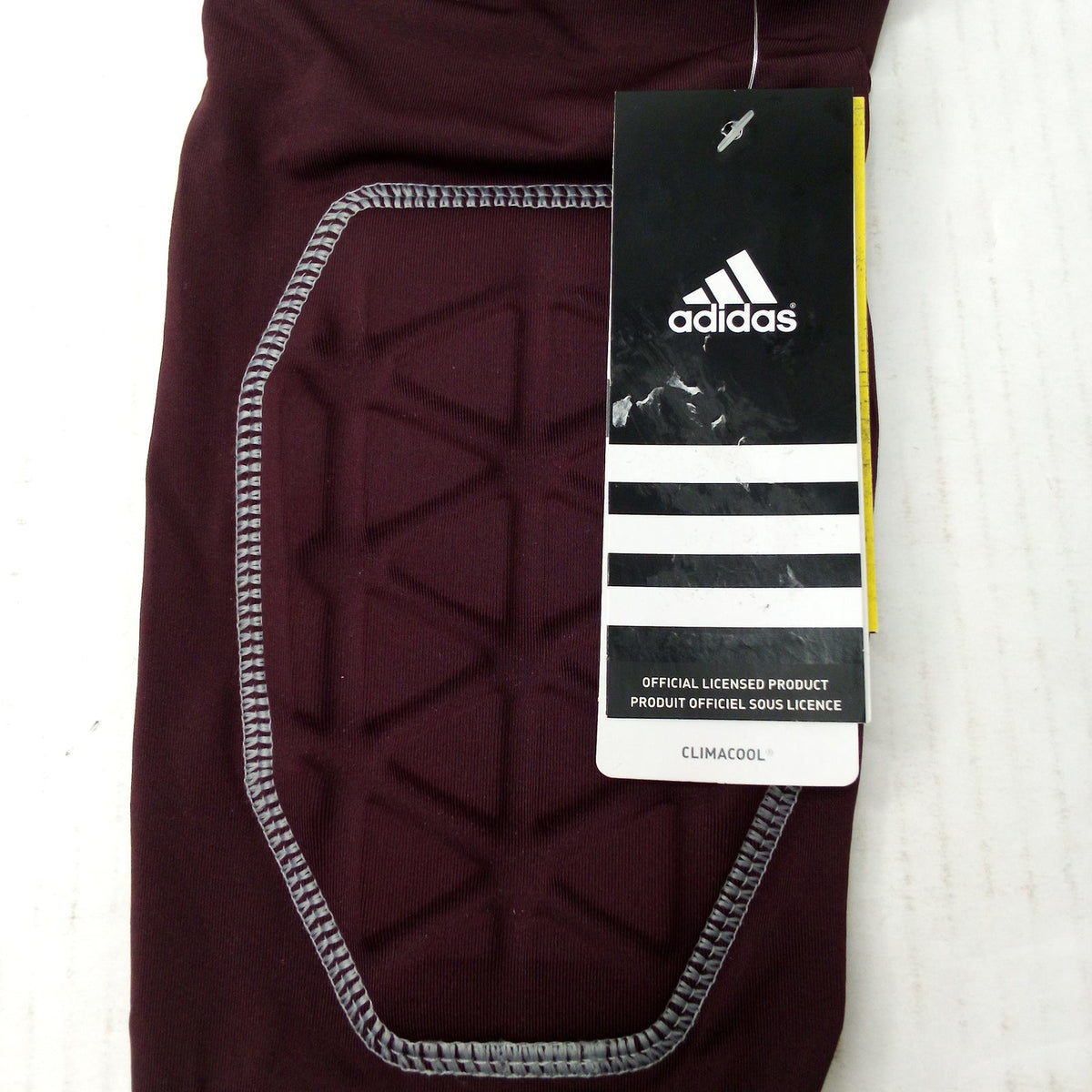Adidas Climacool Techfit Ironskin Padded Elbow Sleeve Maroon Size L New