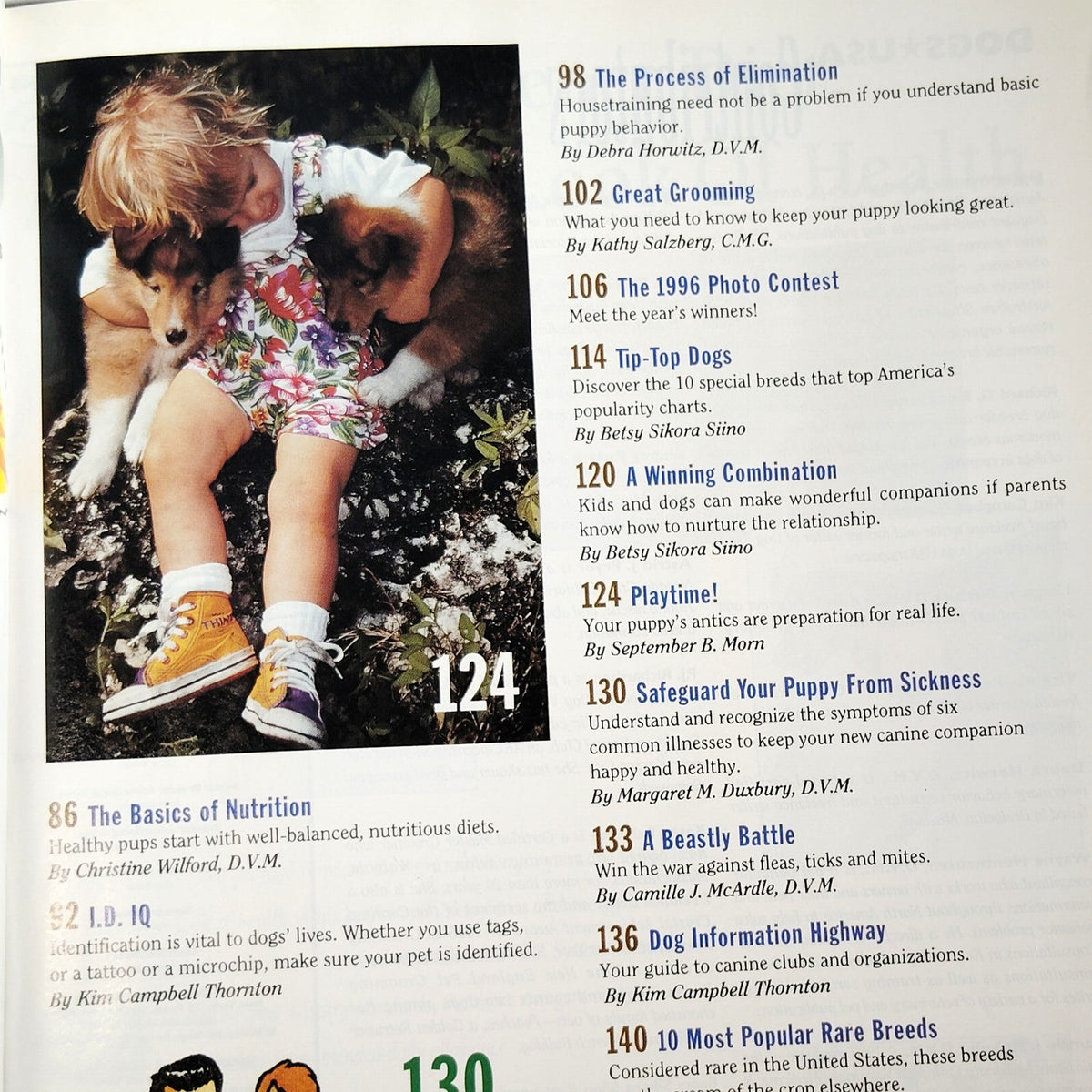 Dogs USA 1997 Annual Puppy Buyer's Guide & Owner's Manual Magazine Rottweiler