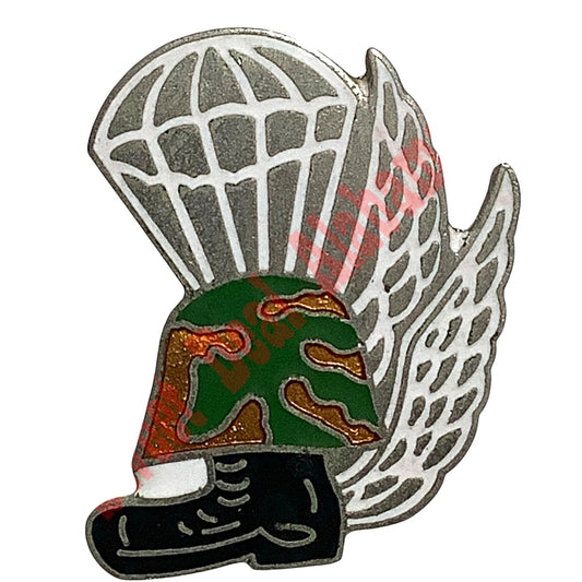 USMC Vietnam Airborne Parachute and Wings- Hat, Lapel, Tie Pin 1-1/8"H x 15/16"W
