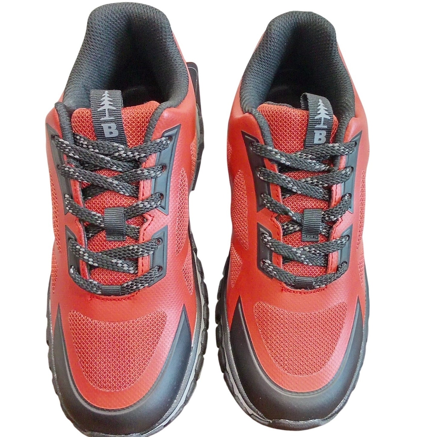 Bass Outdoor Women’s Peak Seamless Hiking Shoes – Red – 6.5