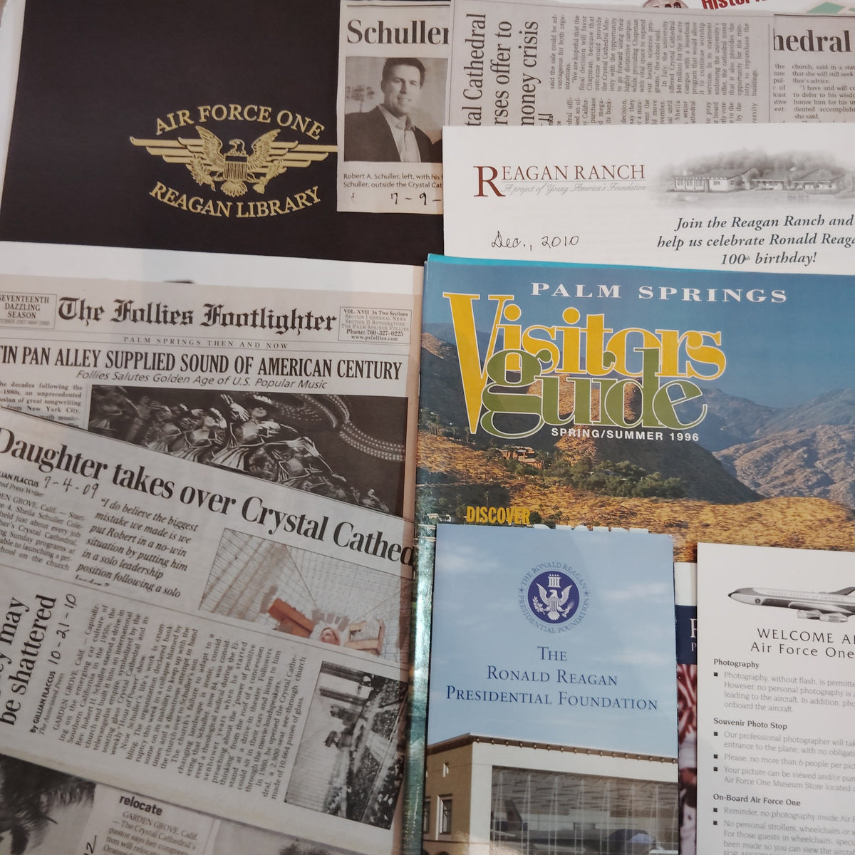 Palm Springs & Catalina Island Ephemera Collection - VTG CA Travel Memorabilia