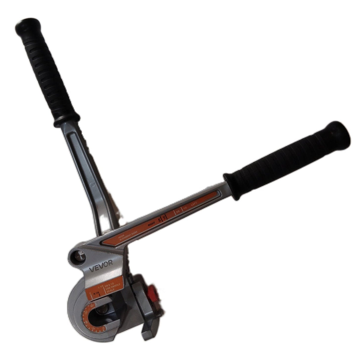 VEVOR 3-in-1 Manual Copper Pipe Bender 1/4"-1/2" HVAC Tube Bending Tool