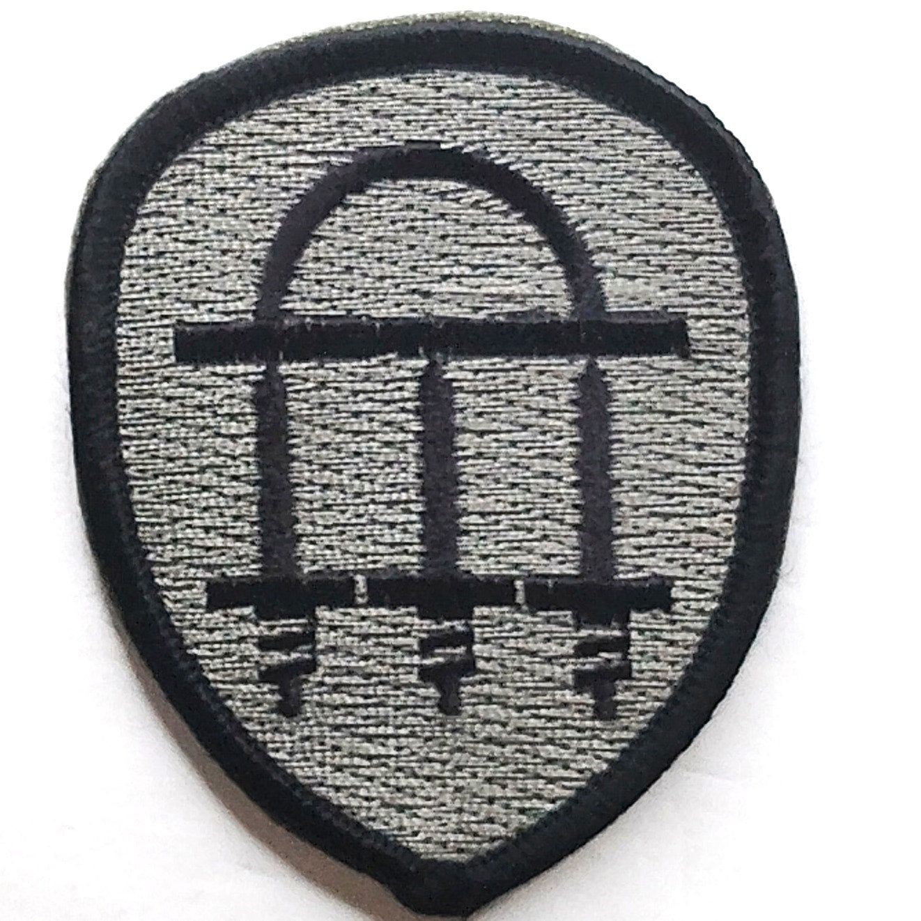Georgia Defense Force Patch ACU/OCP Subdued Hook Back 3‑1/8" × 2‑3/8"