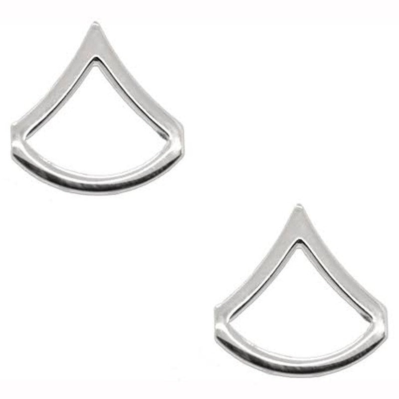 Private First Class (PFC) E3 Collar Device Set, 1 Pr, 3/4" Hat/Lapel Novelty Pin