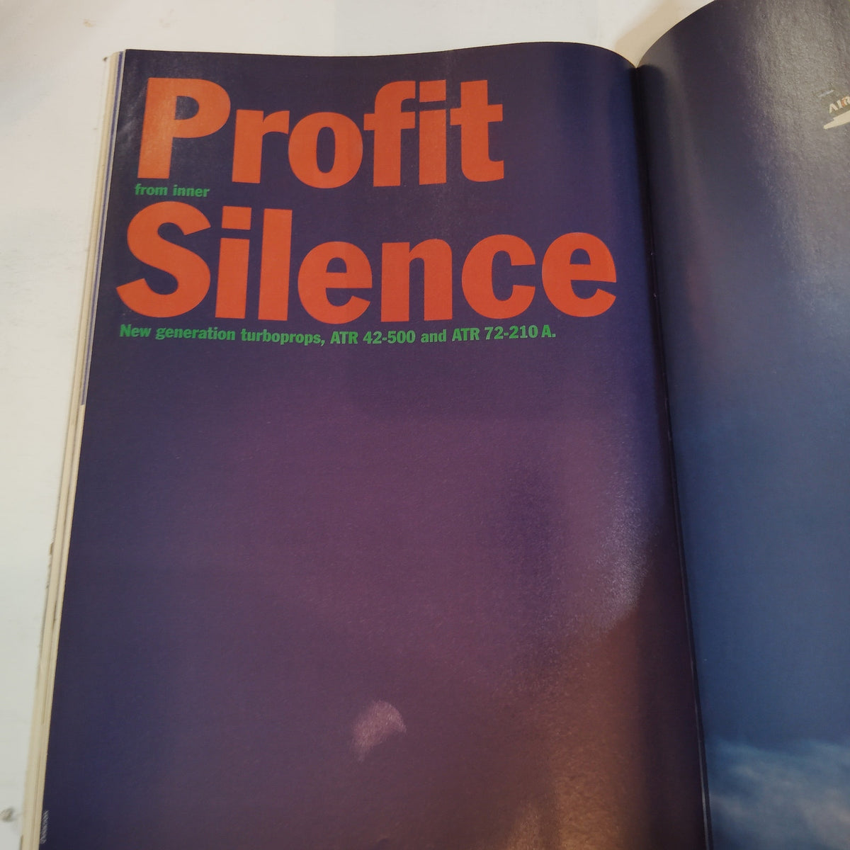 Air Transport World Magazine - May 1998 Edition - Turboprops & RJs