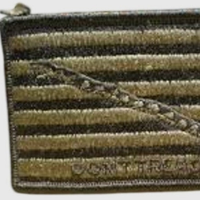 US Navy First Navy Jack Patch Subdued “Don’t Tread On Me” Hook Back 4" × 2‑1/8"