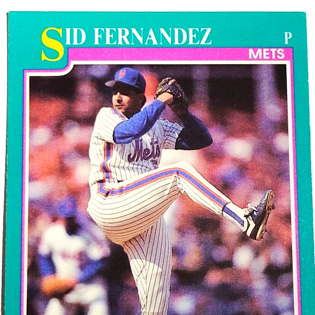 1991 Score Sid Fernandez #180 New York Mets Pitcher MLB Baseball Card NM