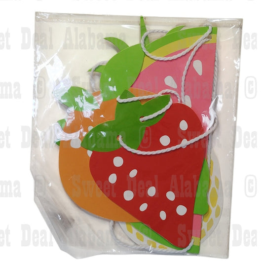 Party Banner, Fruits, 72" in Length, NIP for Parties, BBQ's Or Other Gatherings