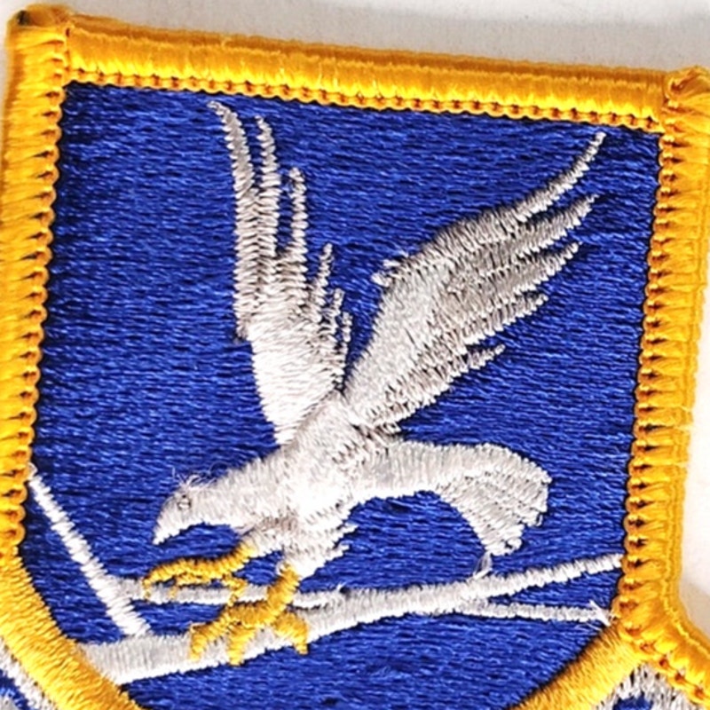 USAF Security Forces Defensor Fortis Patch, Beret Flash 2‑1/4" × 2‑3/8" Sew‑On