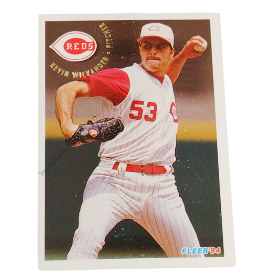 Kevin Wickander, Cincinnati Reds, #431, 1994 Fleer Baseball Collector's Card