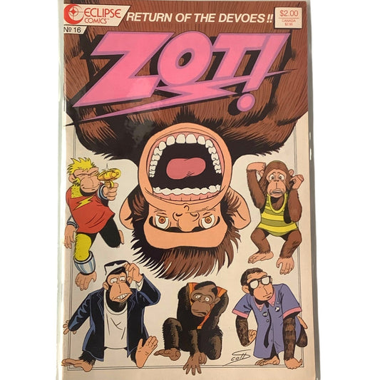 Zot! Return of the Devoes!! No.16, 1987, Eclipse Comics, VF/NM 9.0