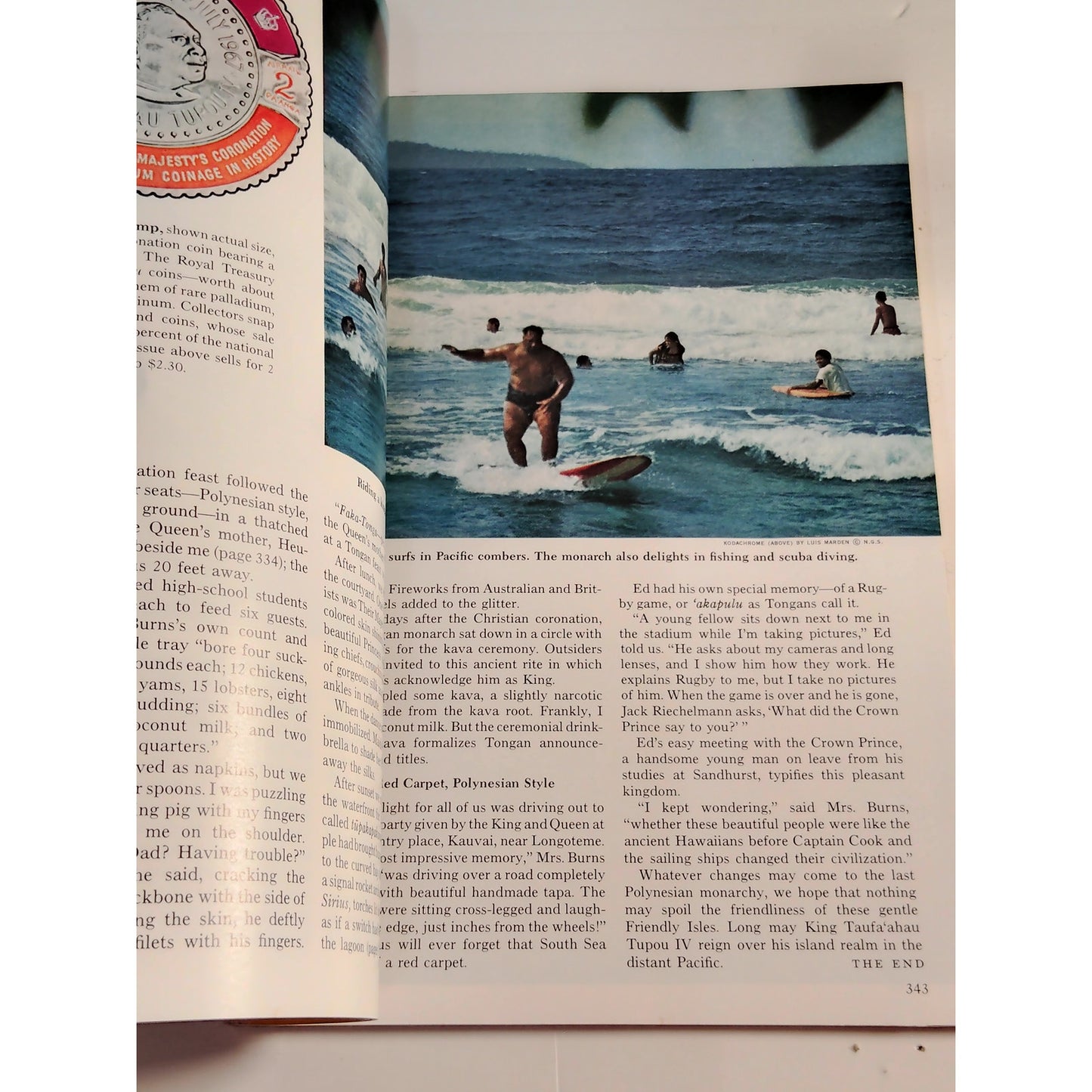 National Geographic Magazine – March 1968, Iran, Tonga, Scotland, Mobile AL