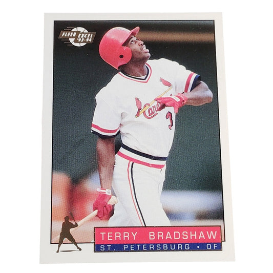 Terry Bradshaw, St Petersburg Cardinals, #260,  93-94 Fleer Excel Minor Leagues