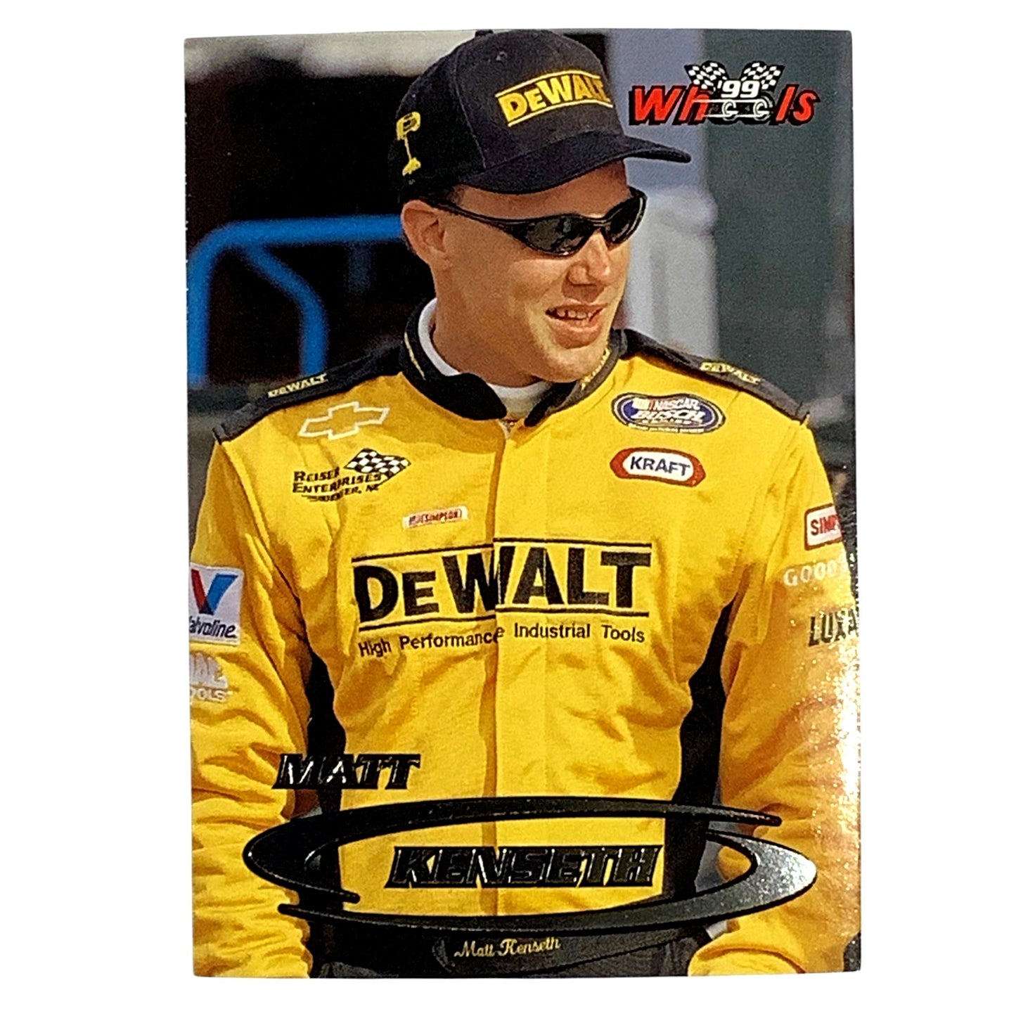 Matt Kenseth, Sponsor: DeWalt, Card 46 1999 Wheels NASCAR Winston Cup, NM+