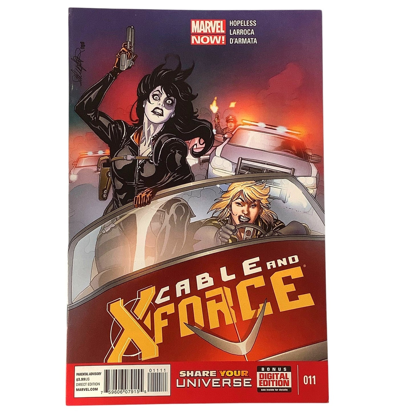 Marvel's Cable and X-Force #11, September 2013, NM 9.4