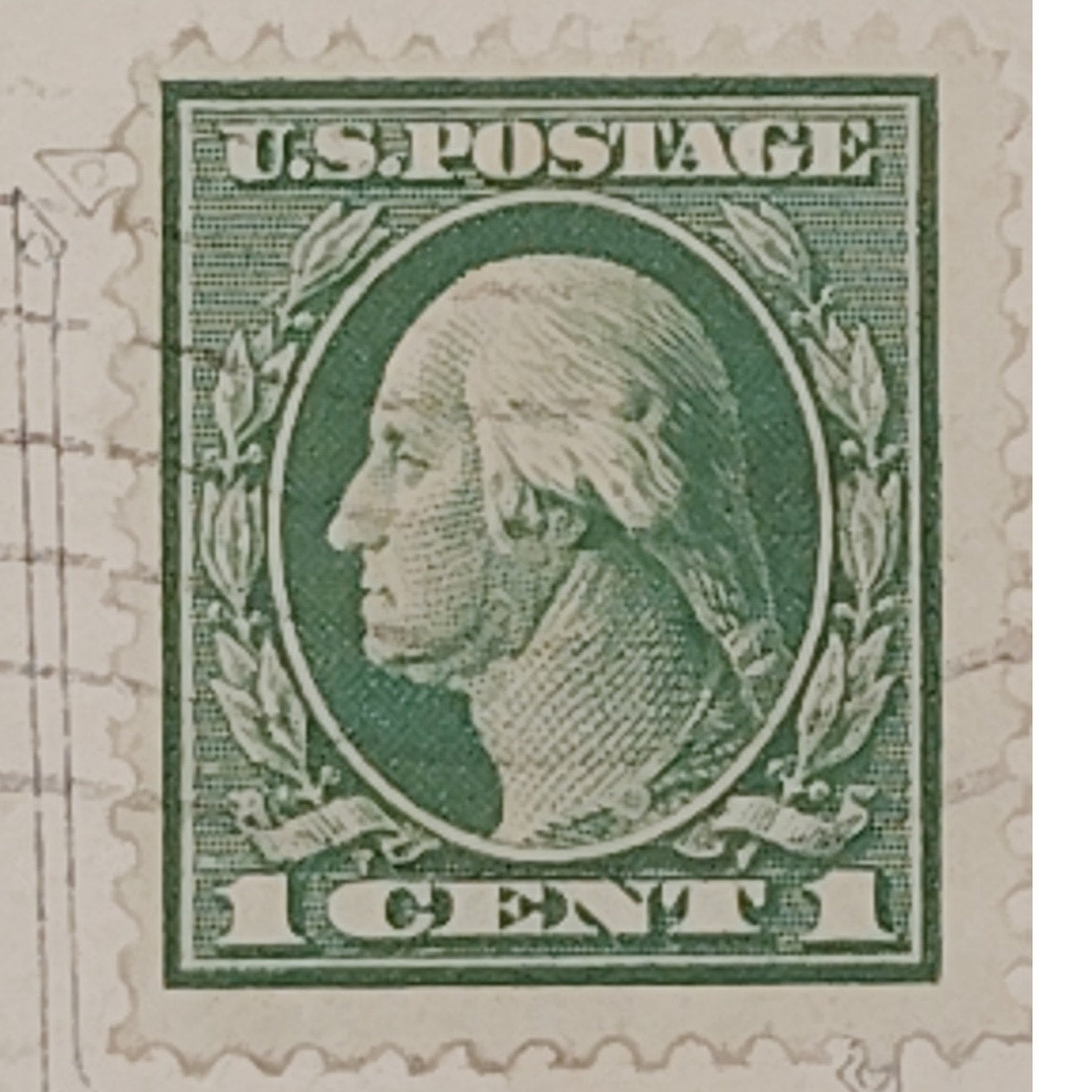 1920 Postcard with 1¢ Franklin Stamp – Washington–Franklin Series – Sept 8, 1920