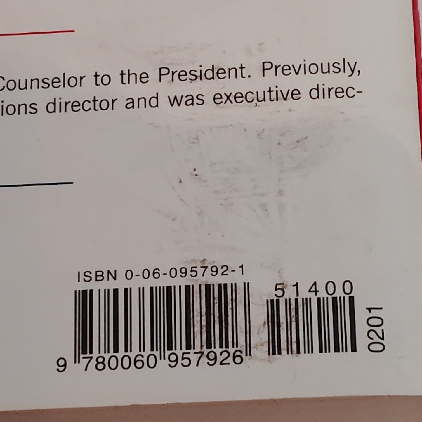 A Charge to Keep George W Bush 2001 First Perrenial Edition Paperback LN Bonus
