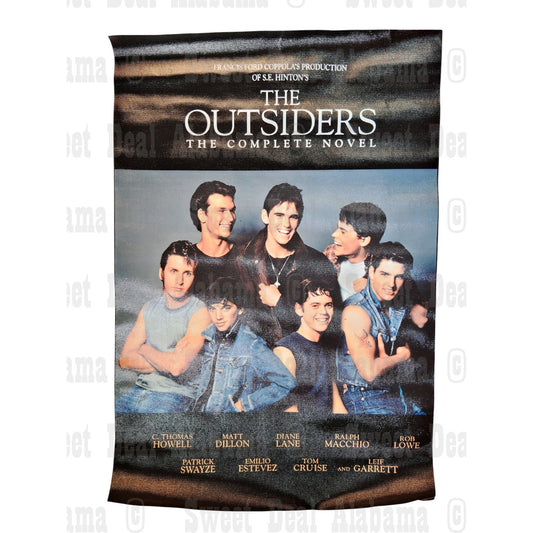 The Outsiders – 12” x 18” Canvas Print of Movie Poster – Unframed