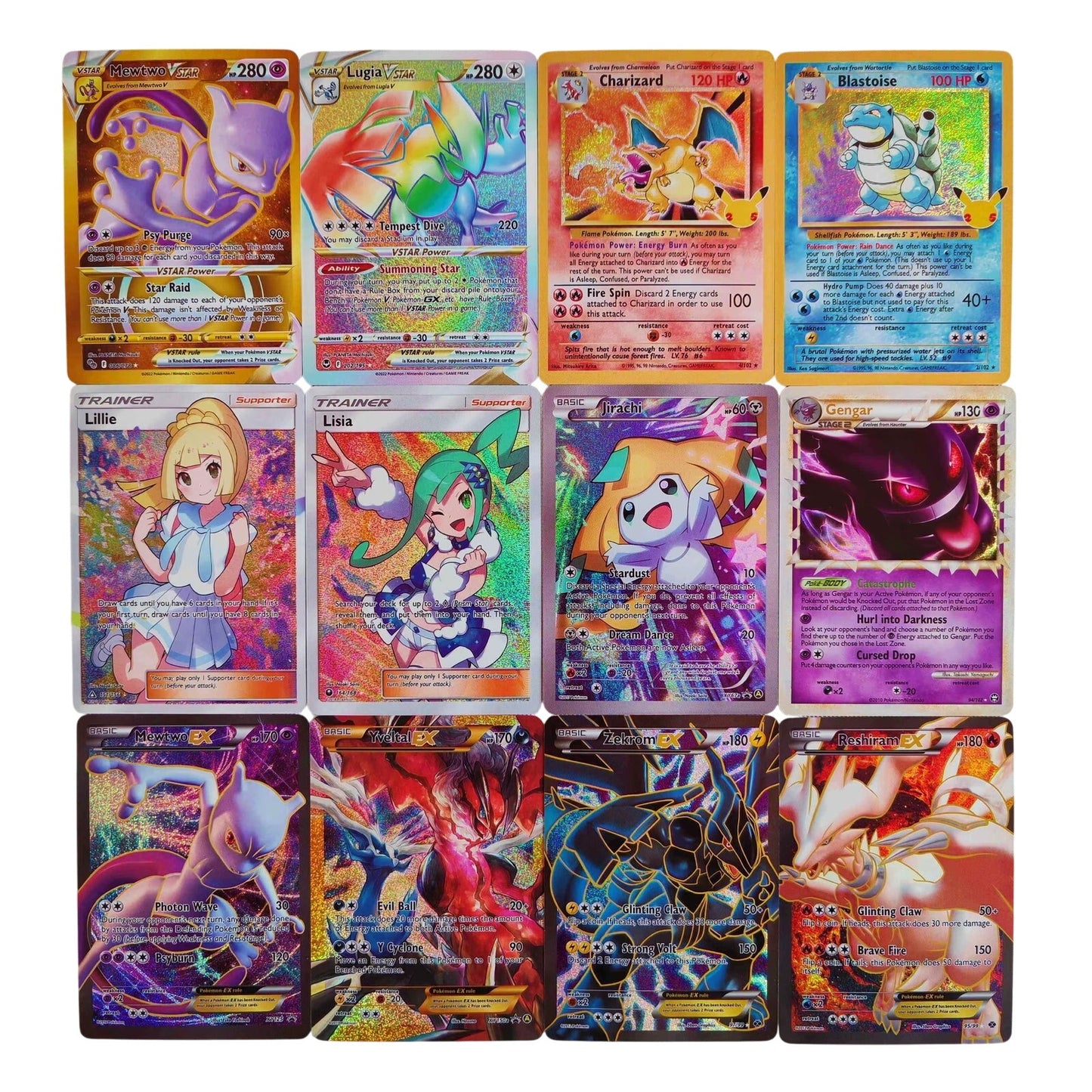 TAKARA TOMY Classic Pocket Gold Foil 100 Card Glory Pack - Vstar GX V Vmax Mega