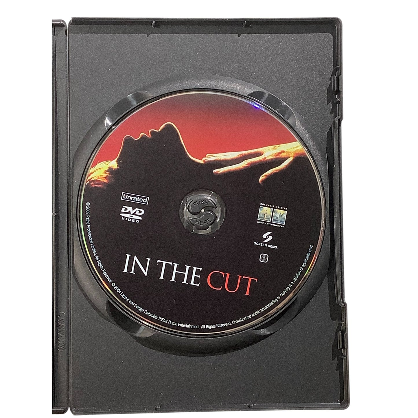 In the Cut (Unrated Director's Cut, 2004, DVD) Sensual Crime Thriller, Meg Ryan