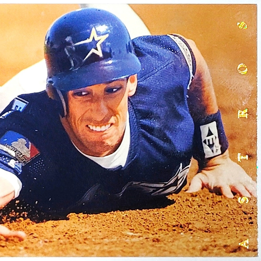1994 Upper Deck Luis Gonzalez #396 Houston Astros Outfielder Action Shot VG/EX