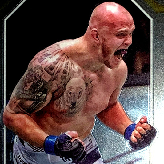 Serghei Spivac, UFC Heavyweight, Card 176, 2024 Topps Chrome UFC, NM+