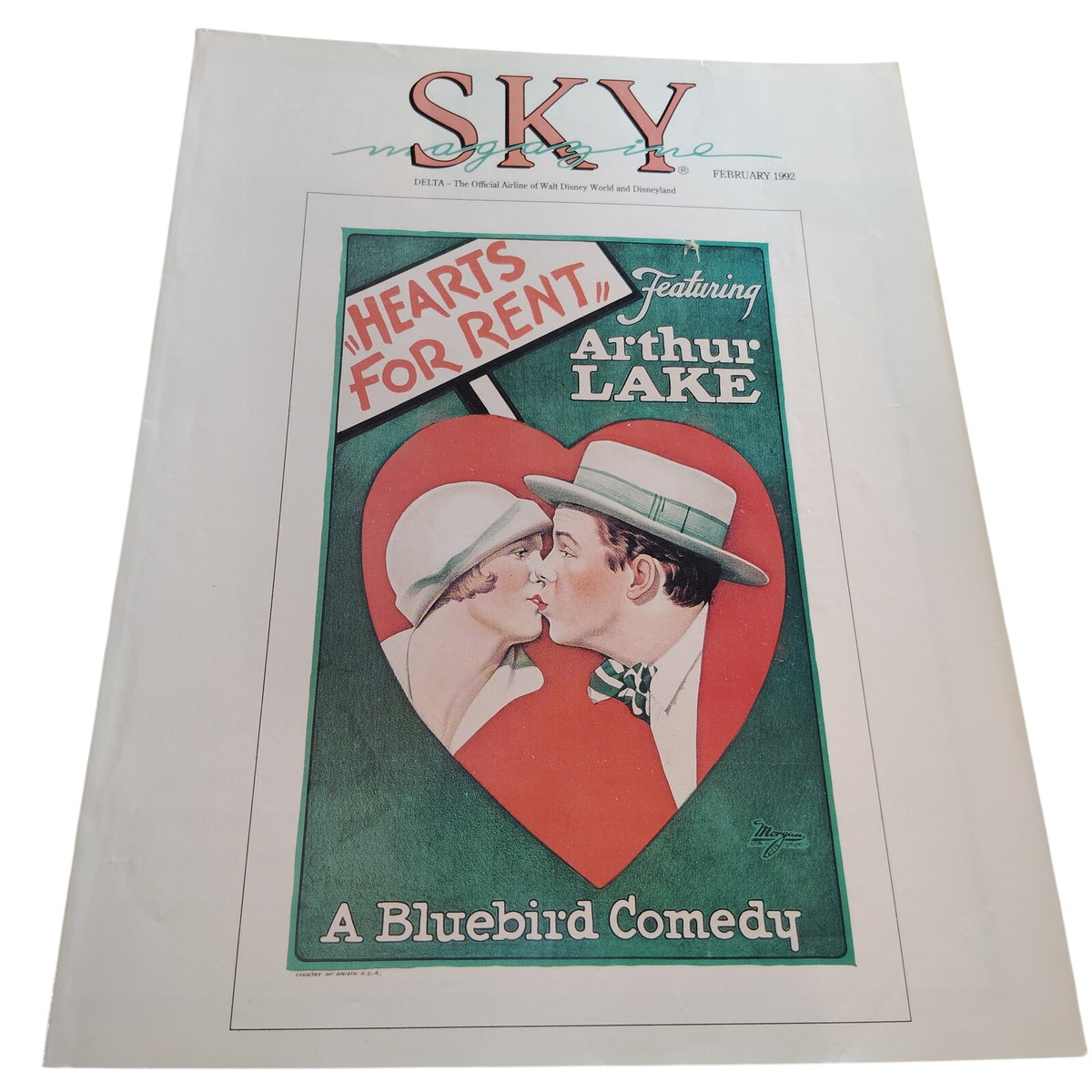 Delta SKY In-Flight Magazine February 1992 - Movie Posters Sports Edition