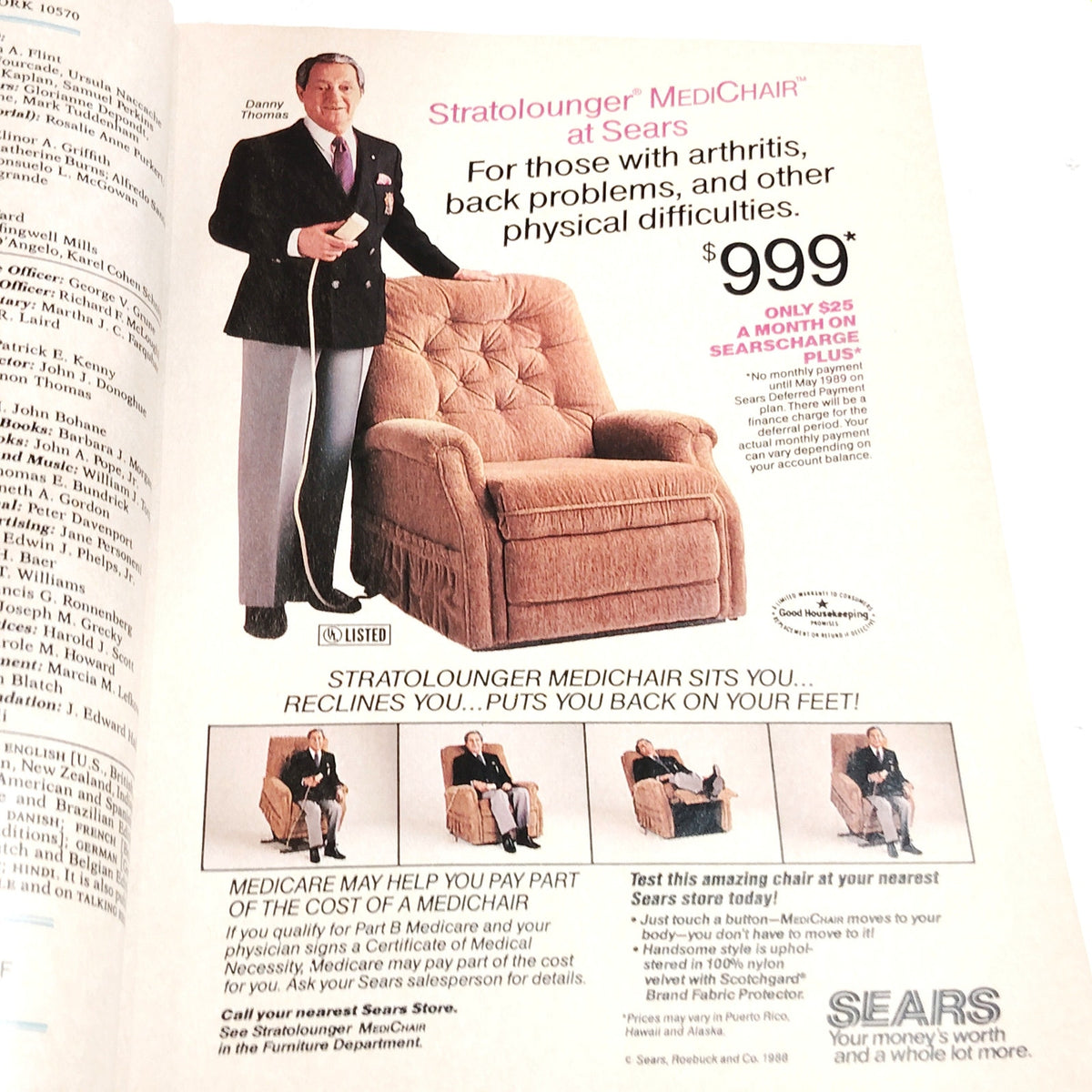 Reader's Digest Magazine November 1988 67th Year Vintage Back Issue