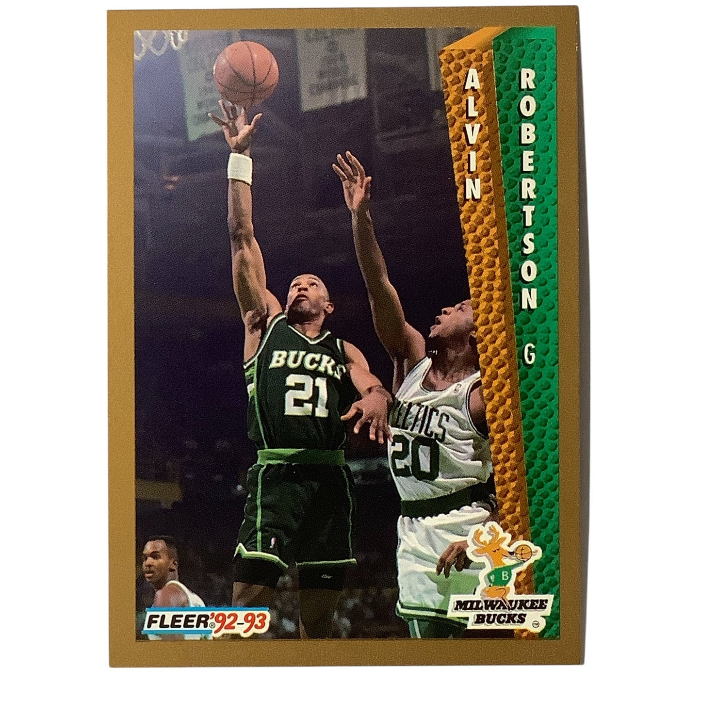 Alvin Robertson (G), Card #130, Milwaukee Bucks, 1992-93 Fleer NBA