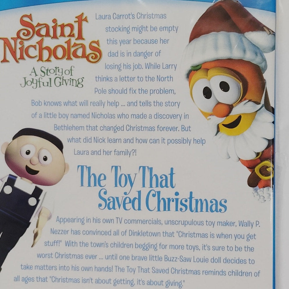 Saint Nicholas / The Toy That Saved Christmas (DVD, 2006) Holiday Double Feature
