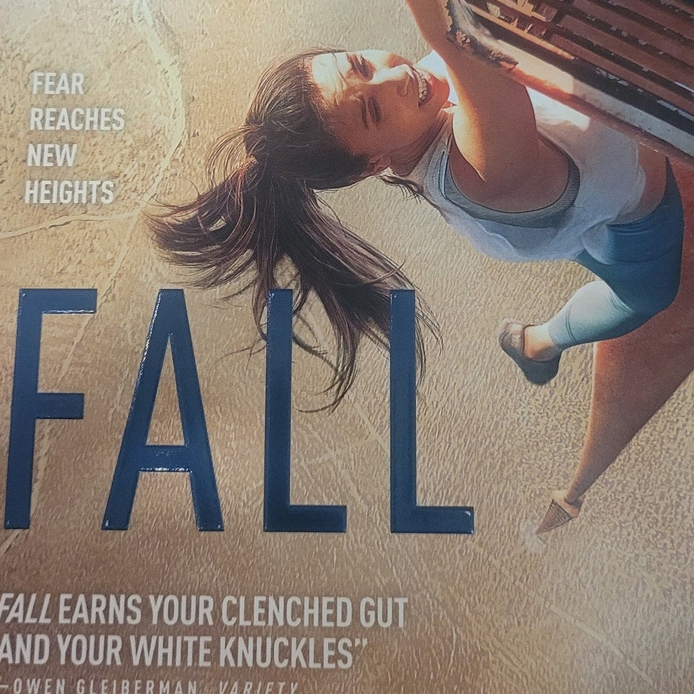 Fall DVD 2022 Lionsgate Widescreen Thriller Suspense Survival Drama