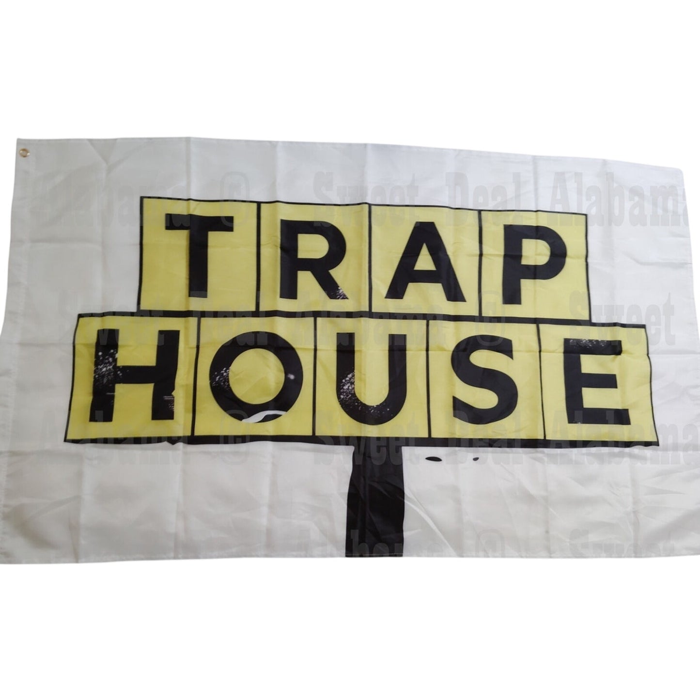 Rap Flag - "Trap House" 59"x35" Tapestry Banner for Man Cave, Dorm, Garage