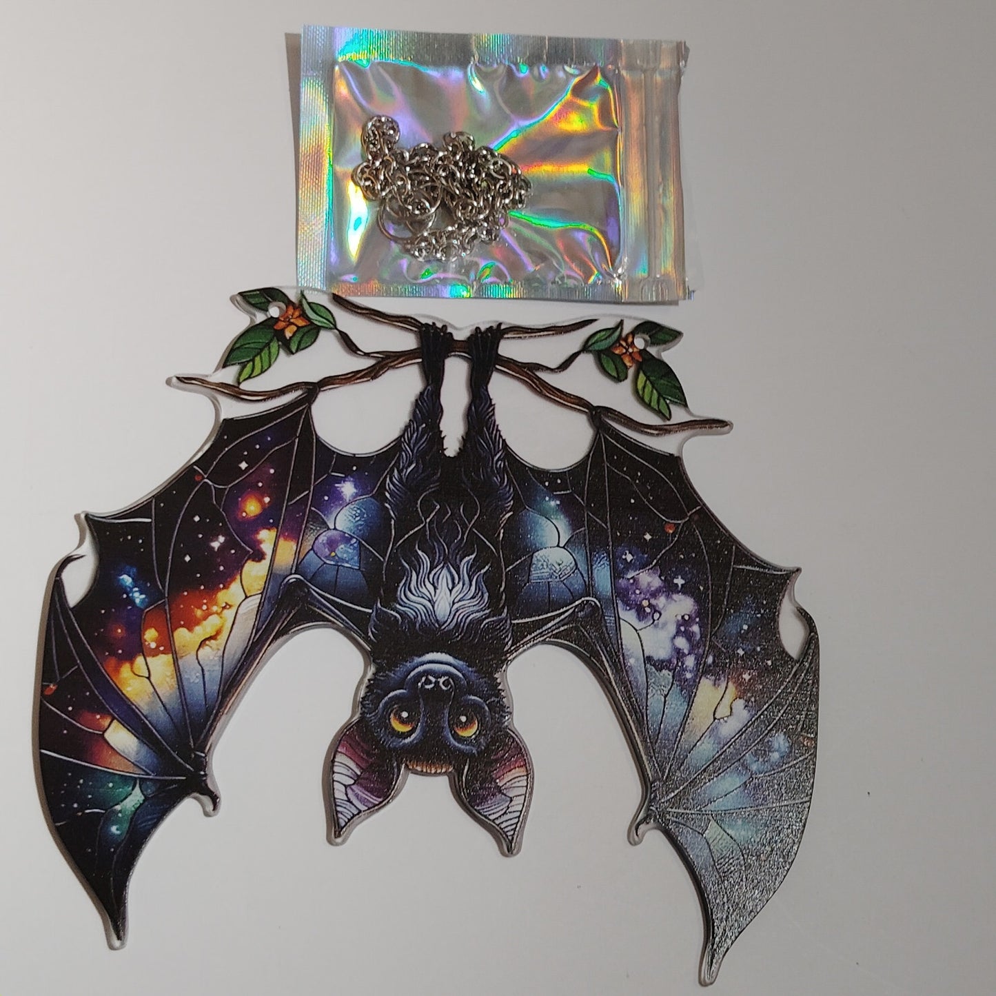 Generico Acrylic Halloween Bat Sun Catcher Hanging Window Ornament
