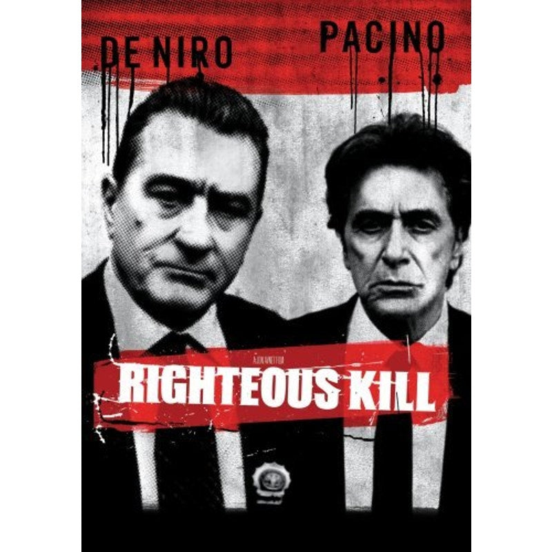 Righteous Kill (DVD, 2008) Crime Thriller Starring Robert De Niro & Al Pacino