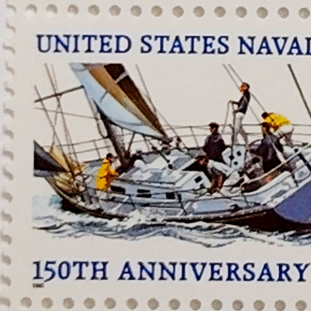 Strip of 4 – 1995 USA 32¢ U.S. Naval Academy MNH Scott 3001 Plate Block
