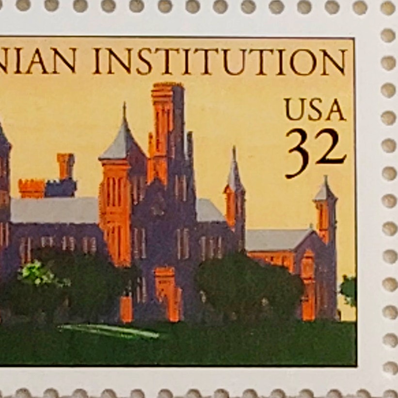 Pair – 1996 USA 32¢ Smithsonian Institution MNH Scott 3061