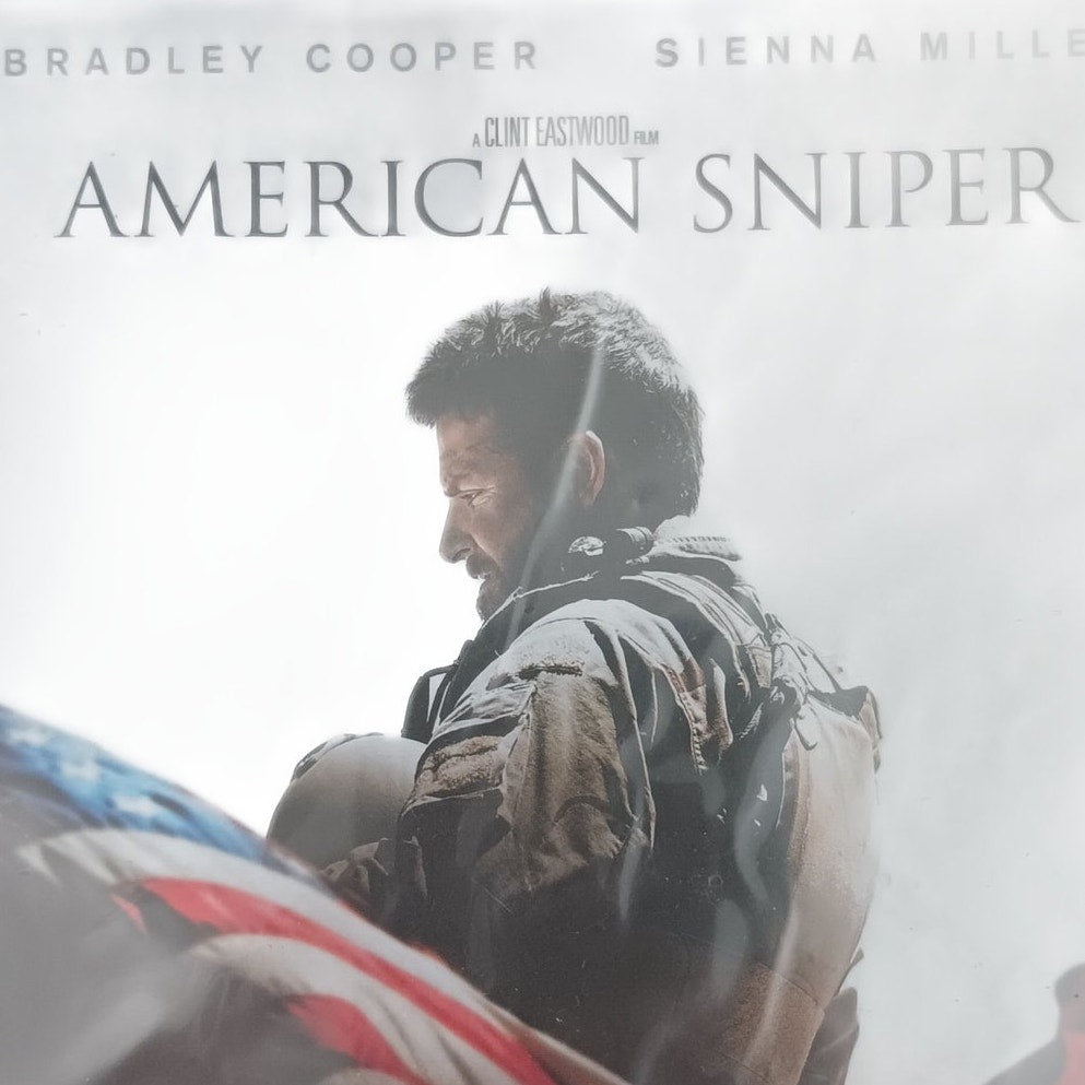 American Sniper - Blu-ray, 2014 War Drama, Bradley Cooper, Clint Eastwood, NIP