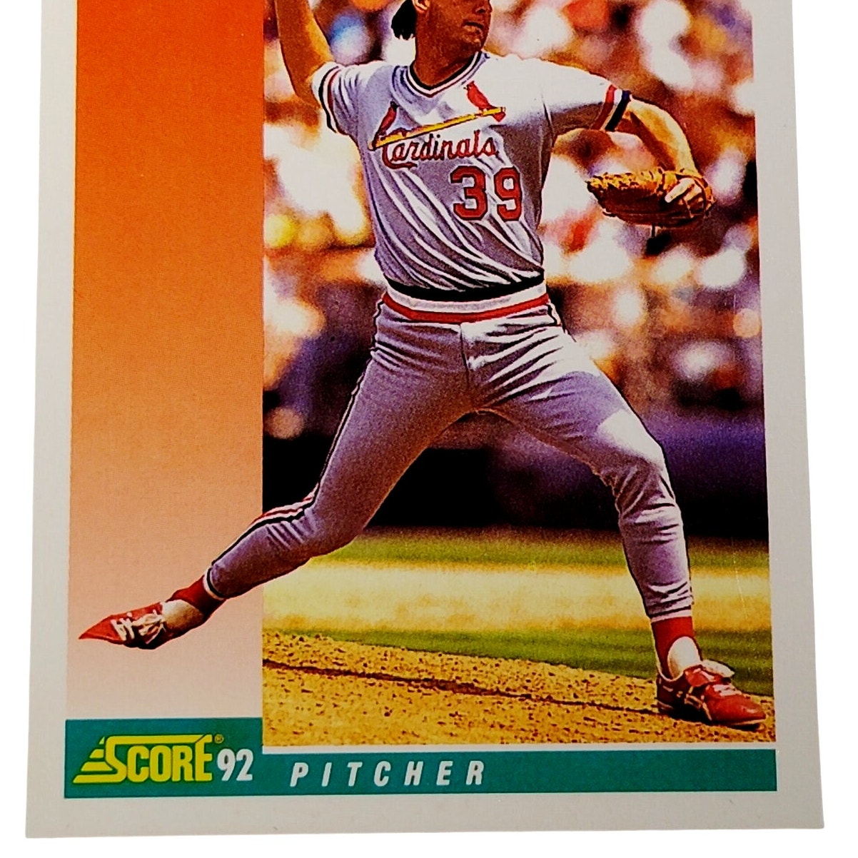 1992 Score Bob Tewksbury #275 St. Louis Cardinals Pitcher 1992 All-Star NM