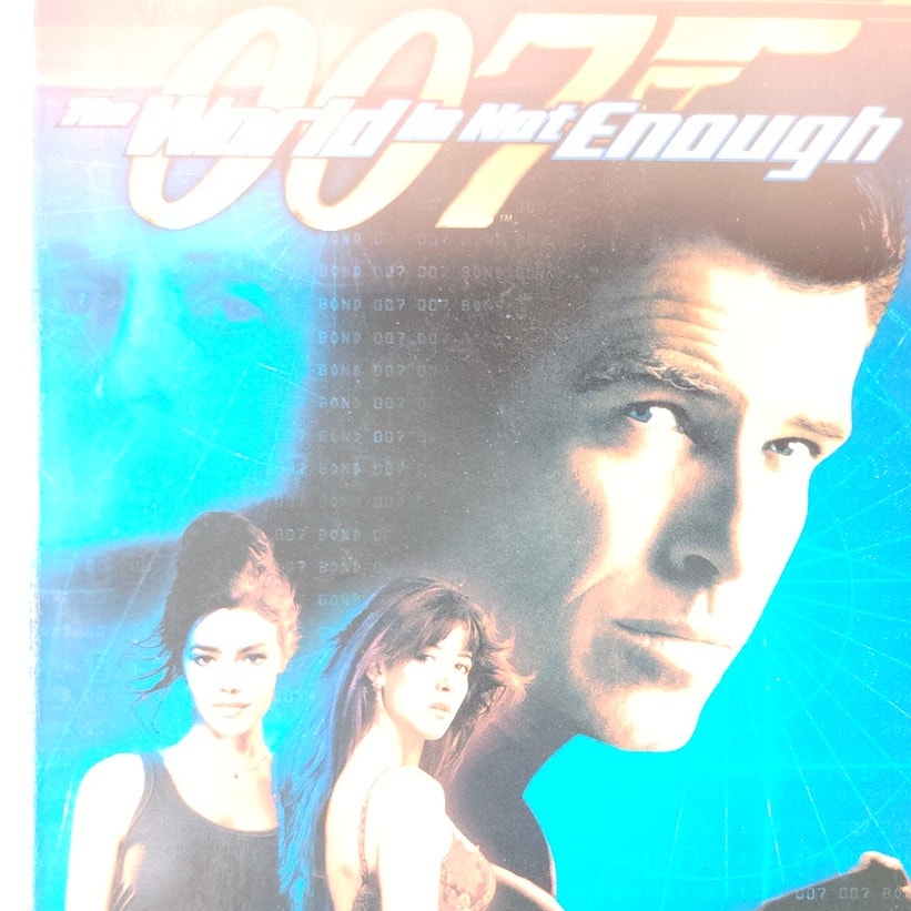 The World Is Not Enough VHS 1999 Pierce Brosnan James Bond Action