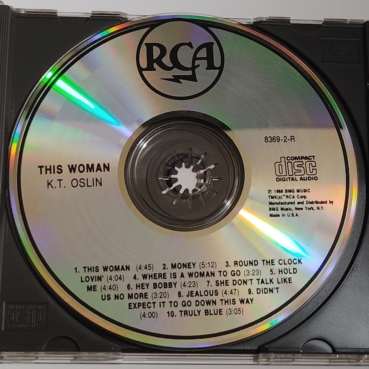 K.T. Oslin This Woman CD Country Album 1987 Classic Hits