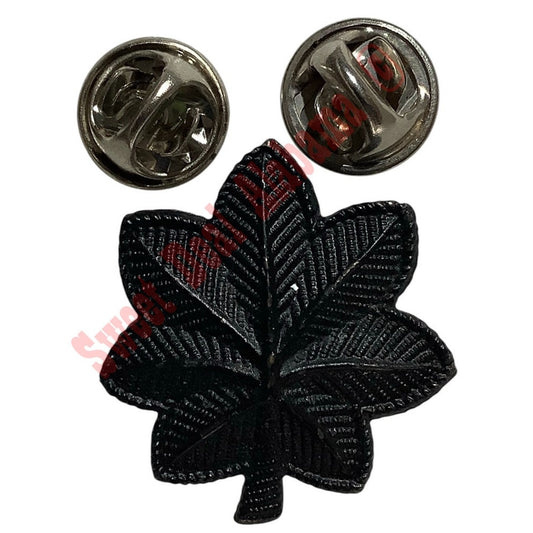 U.S. Army Major Oak Leaf Subdued Insignia Pin- Vintage Military Pin 1" x 1"