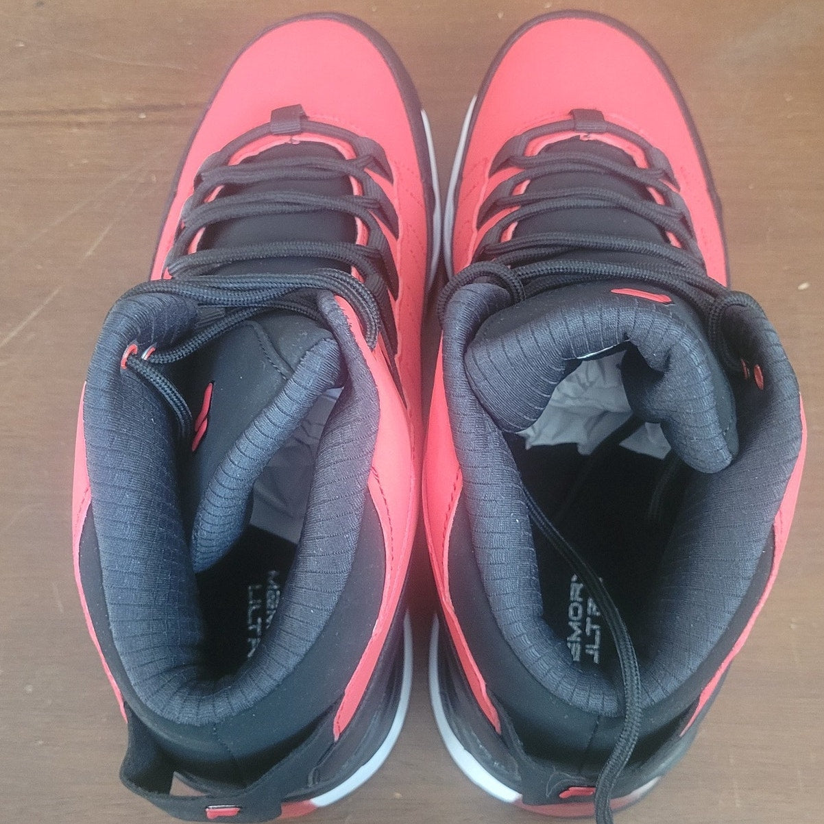 Fila Activisor Viz Men’s Athletic Shoes, Size 9.5 Red/Black, Lightweight Comfort