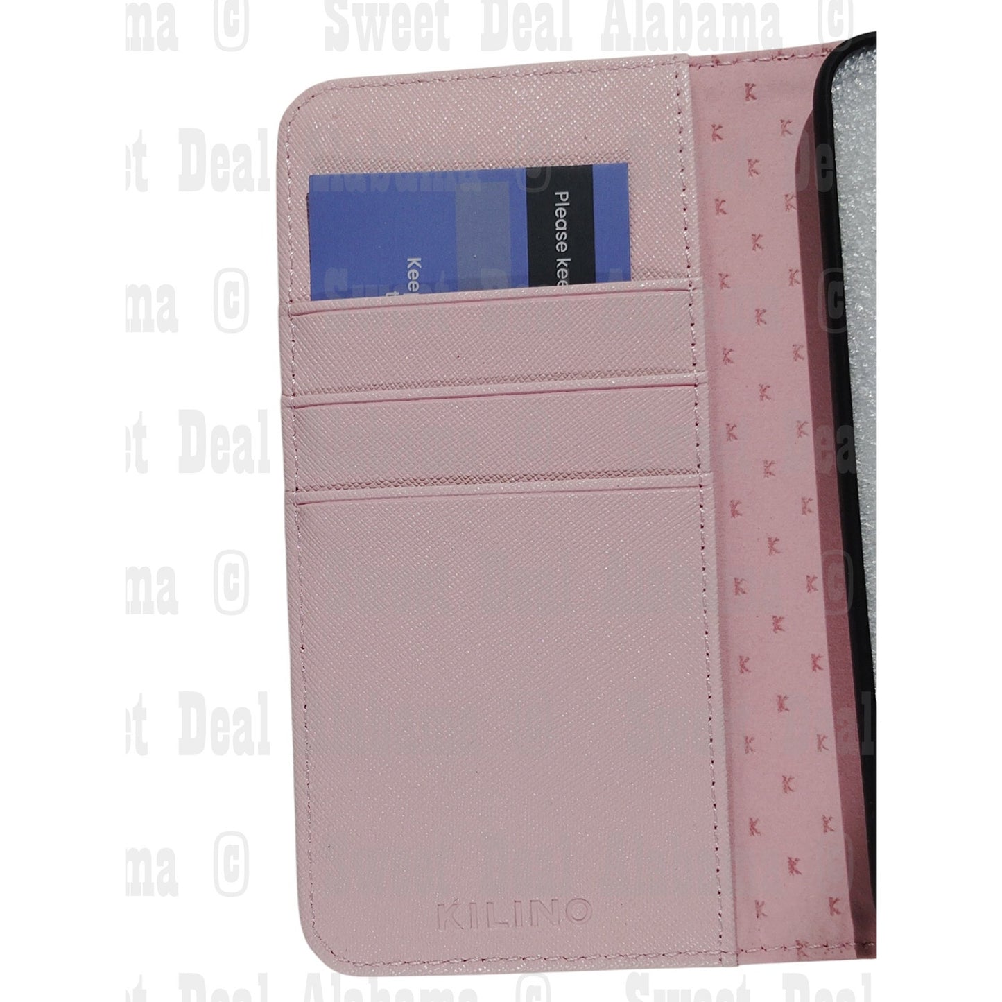 Kilino Cellphone Wallet For Samsung Galaxy S22 (6.1"), Pink