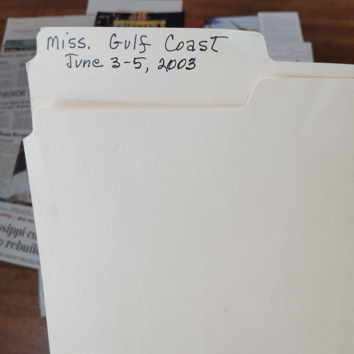 Mississippi Gulf Coast 2003 Travel Ephemera Collection - Multi-color Brochures