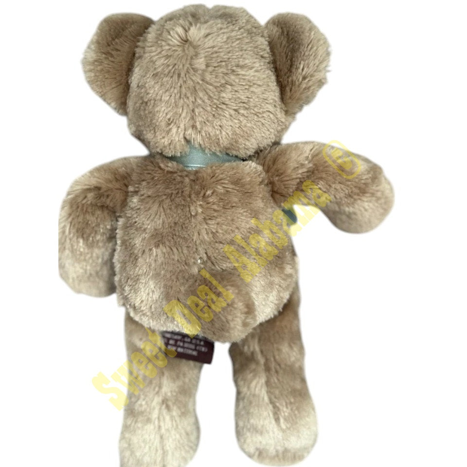 Bearington Baby Collection,  14" "Baby Gus" Stuffed Bear w/ Satin Bow, NIP