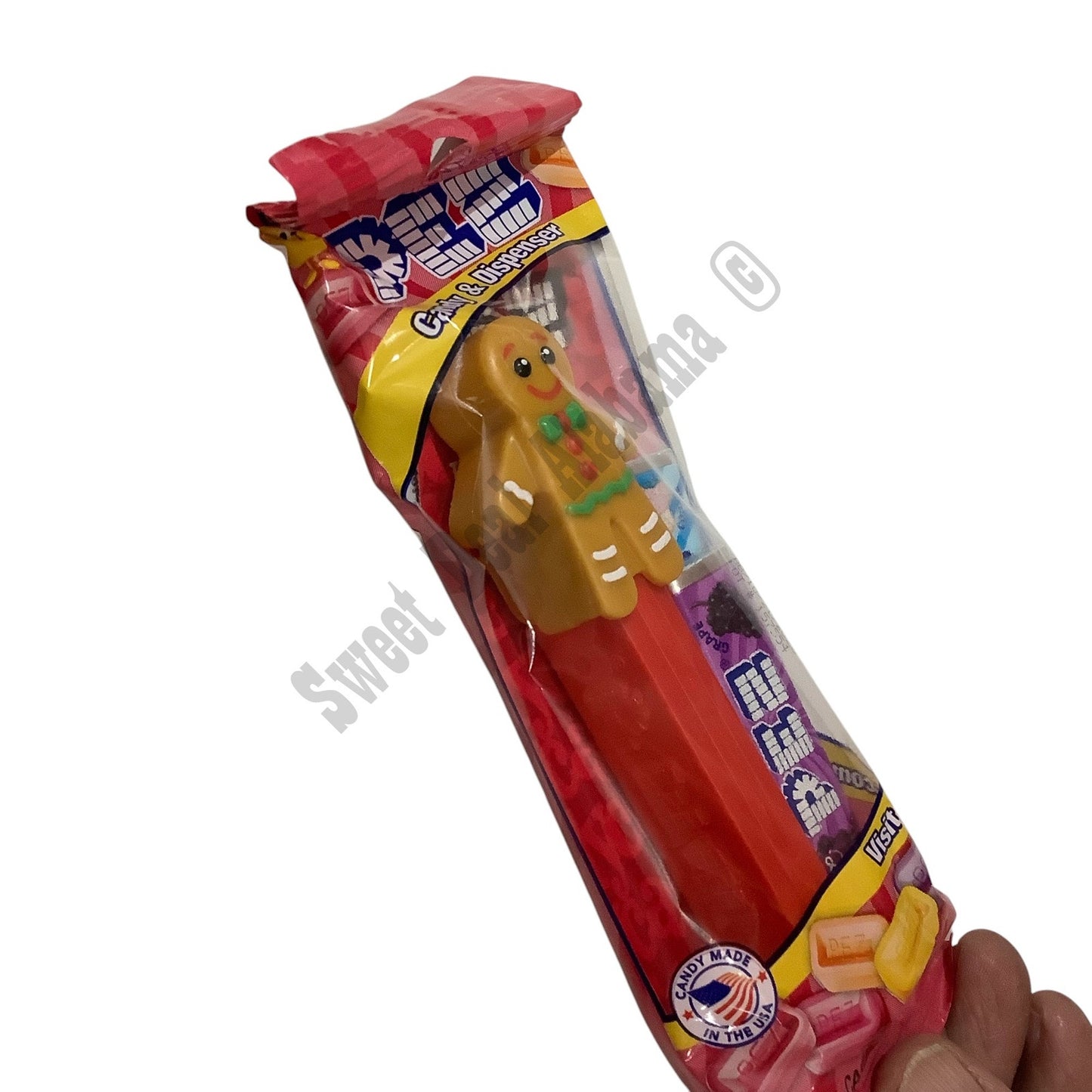 Christmas Gingerbread Man - Pez Collectible Dispenser, NIP