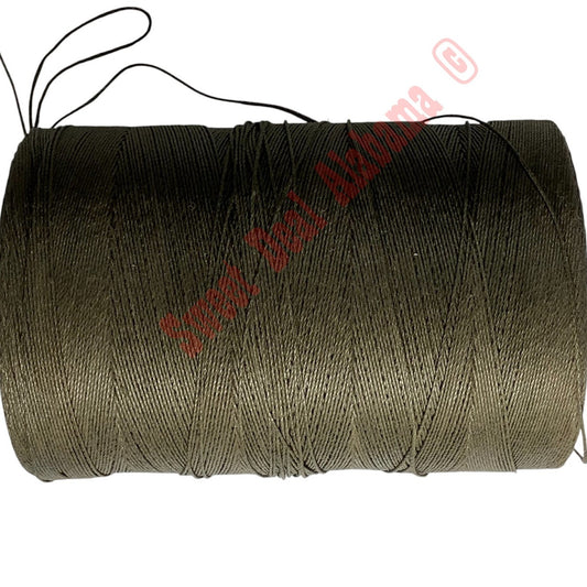 VTG Textile Threads, Watertown Mass., Spool of #25 Olive Drab Green, 15,000+ Ft.