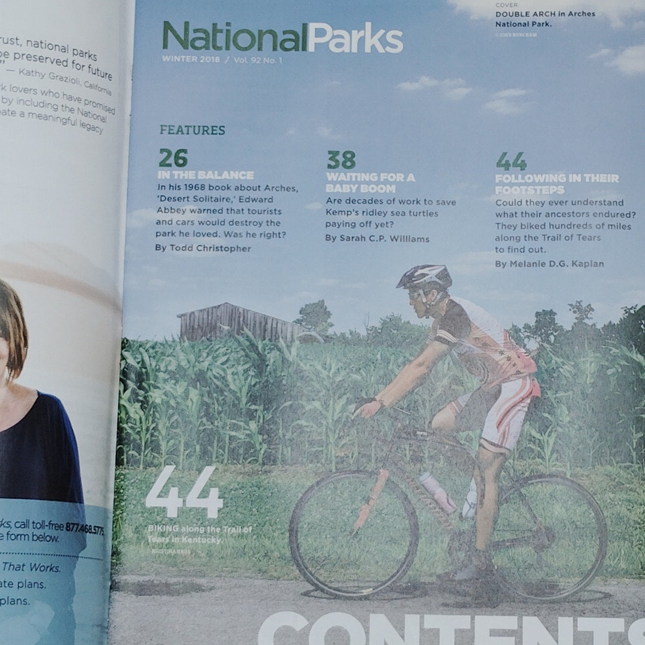 National Parks Magazine - Winter 2018, Vol 92 No 4 - Arches Issue