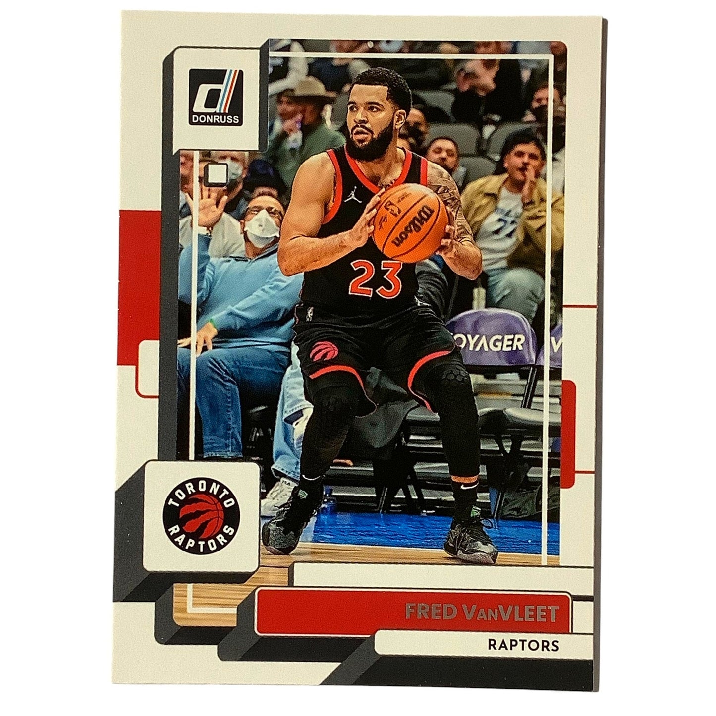 Fred VanVleet, Card #24, Toronto Raptors, 2022-23 NBA Panini Donruss